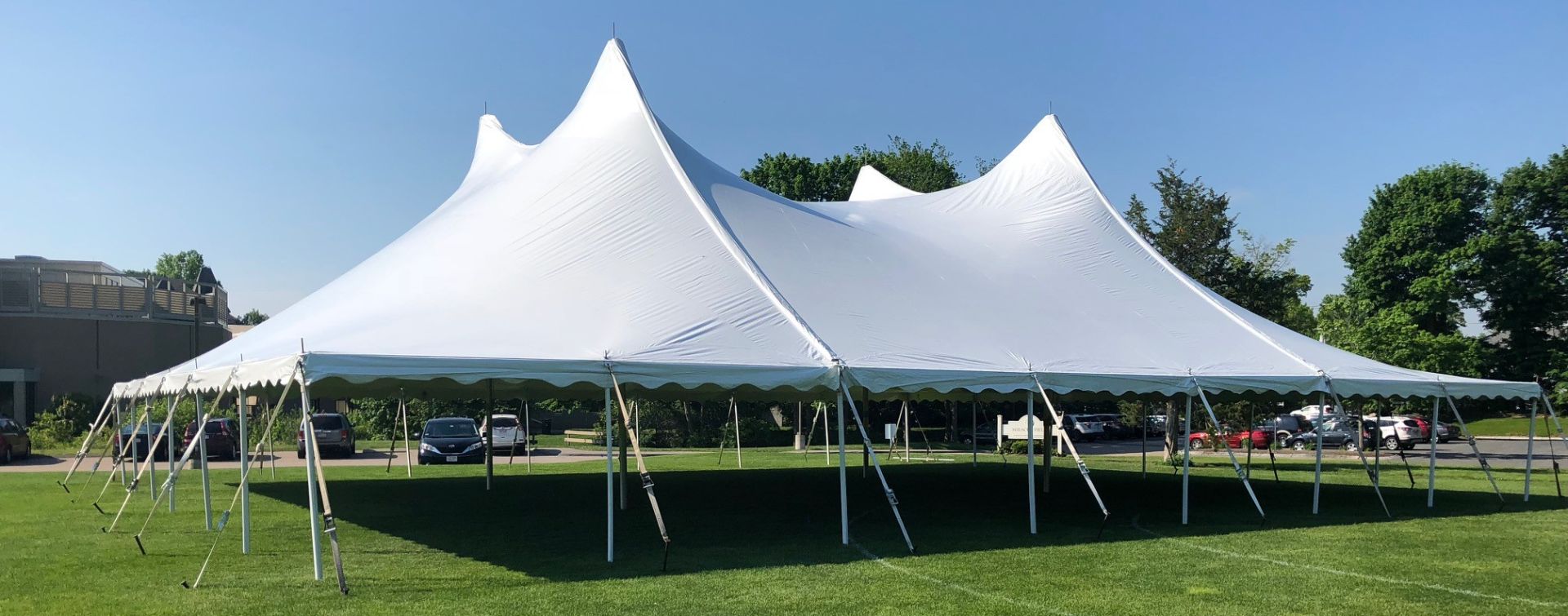 60x70 ft Century white tent